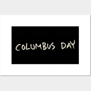 Columbus Day Posters and Art